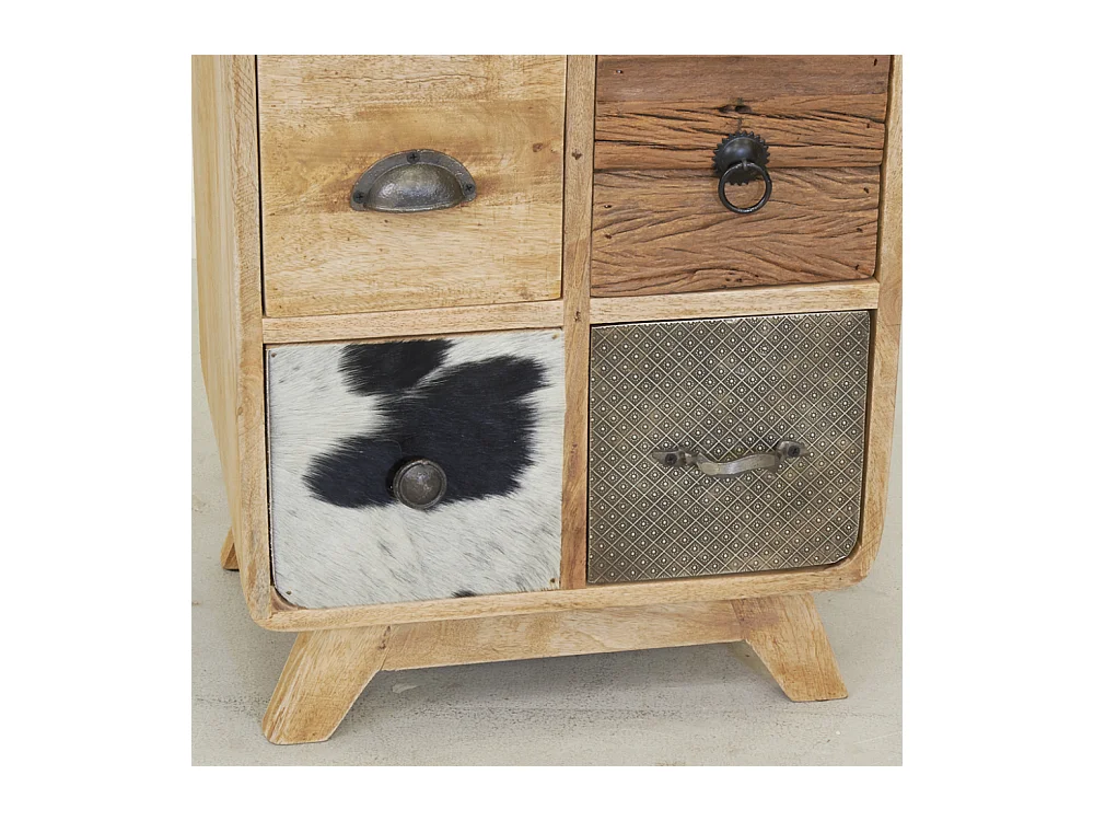 Commode Vache en manguier