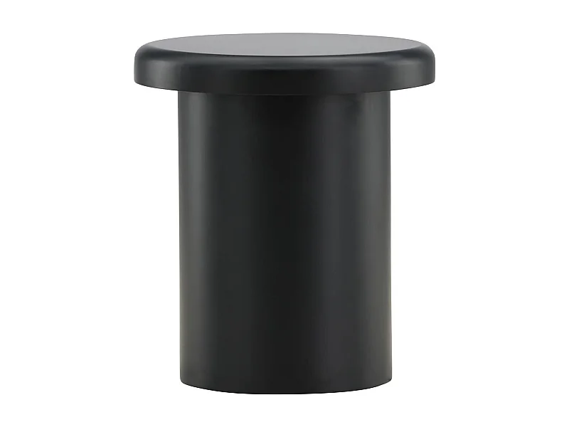 Namsos salontafel , bijzettafel Ø40cm zwart.