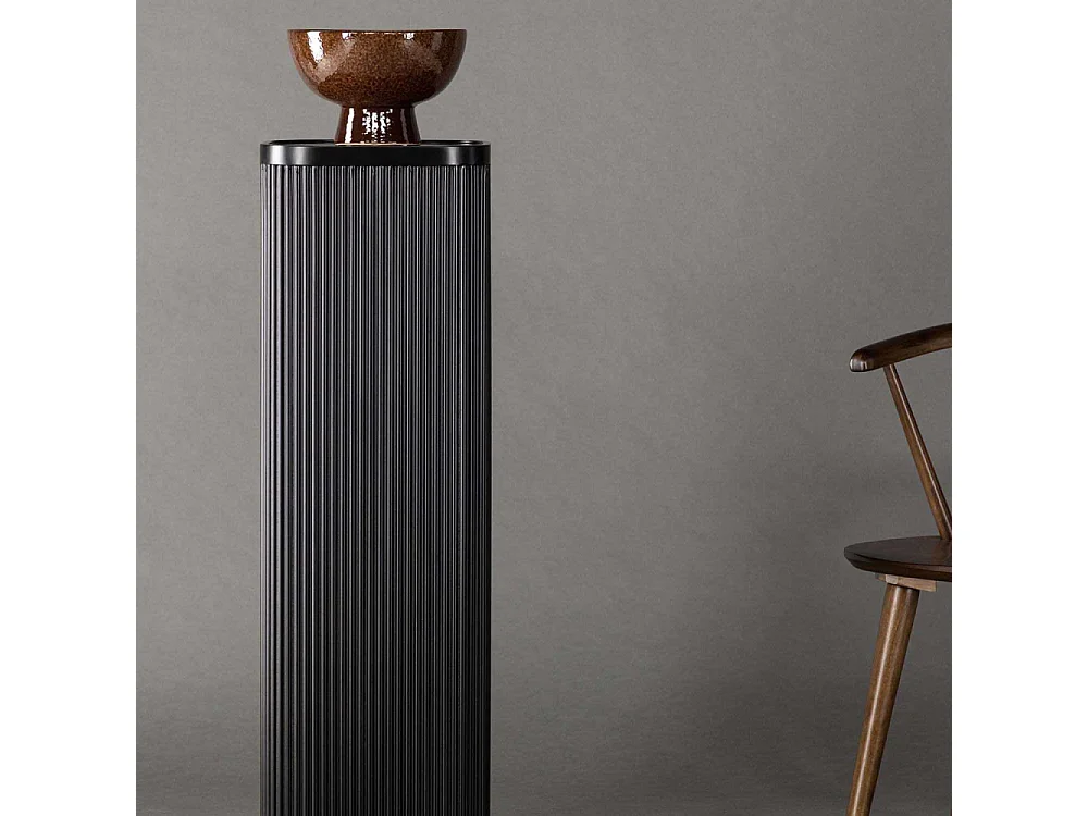 Lenox salontafel , voetstuk, bijzettafel zwart.