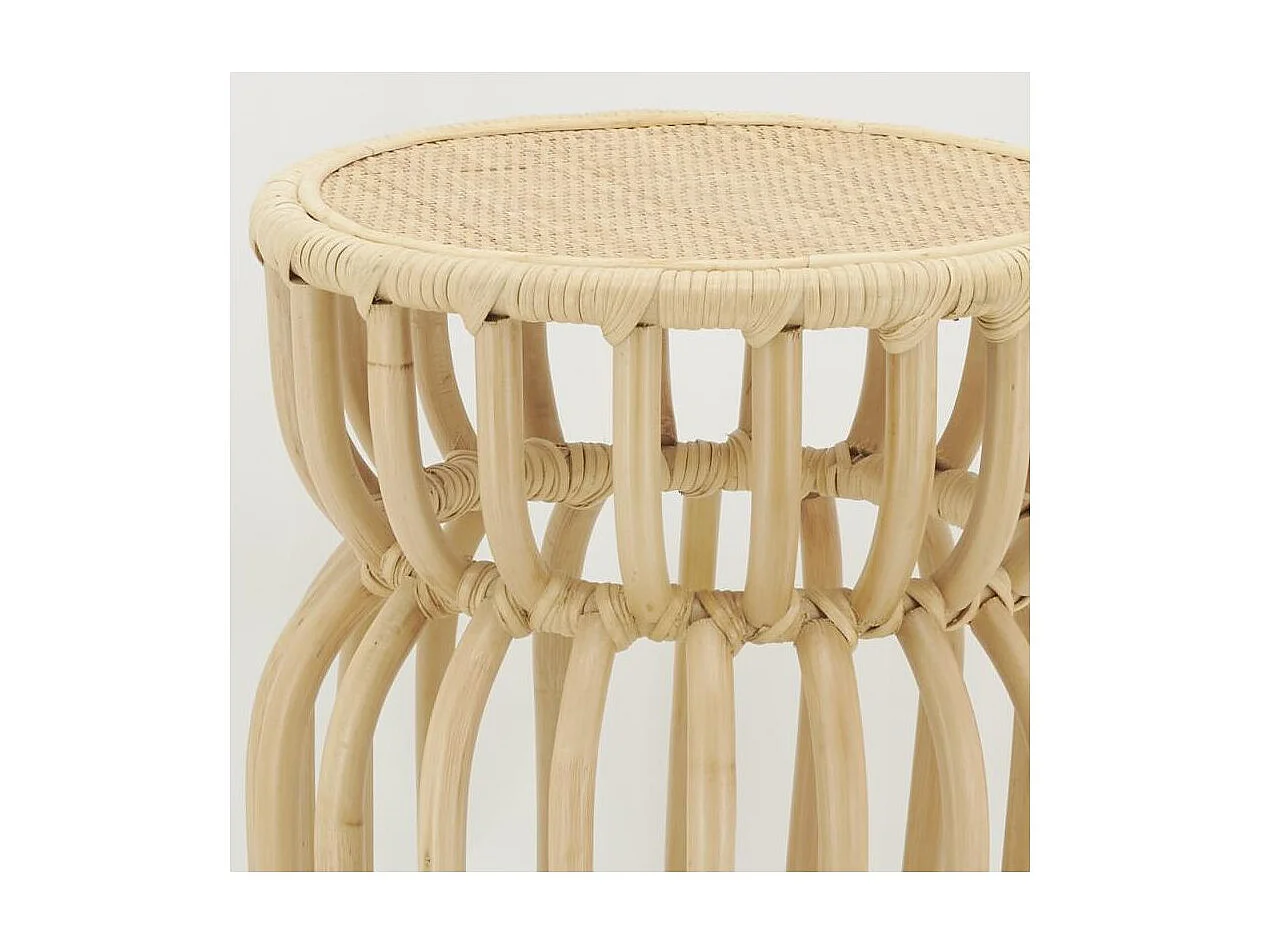 Sellette en rotin miel