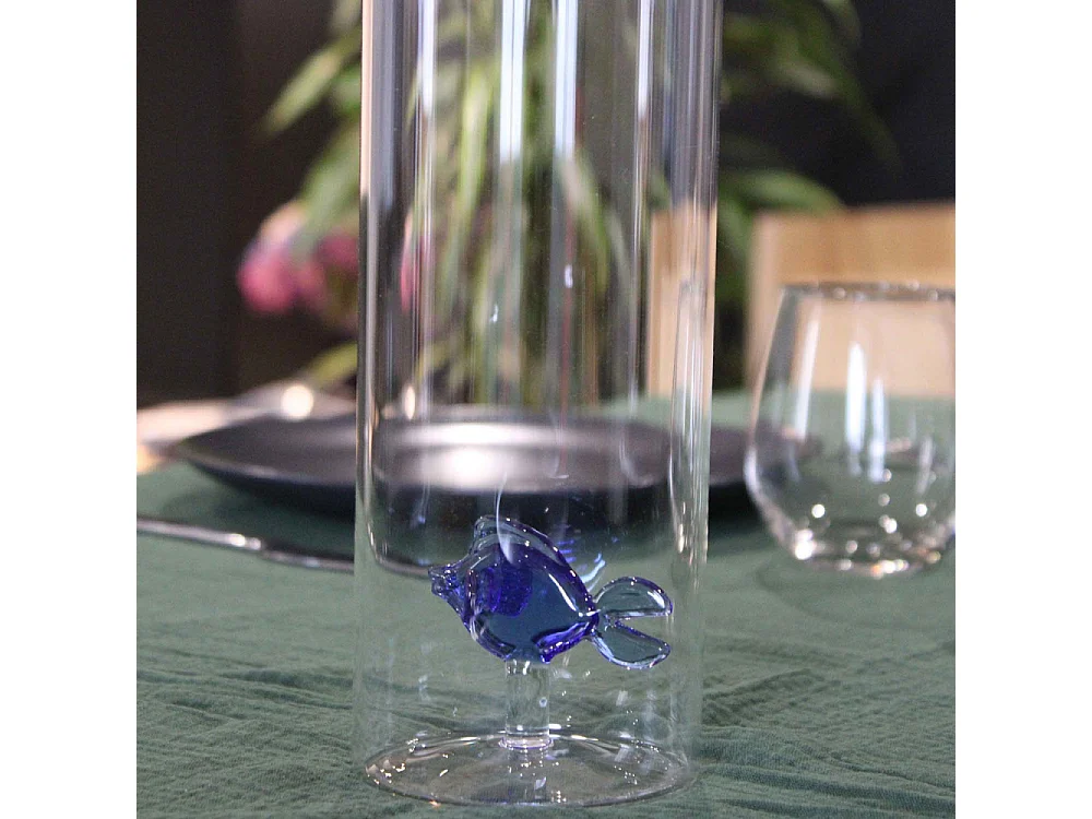 Bouteille décorative en verre Atlantis 1.2 L Poisson