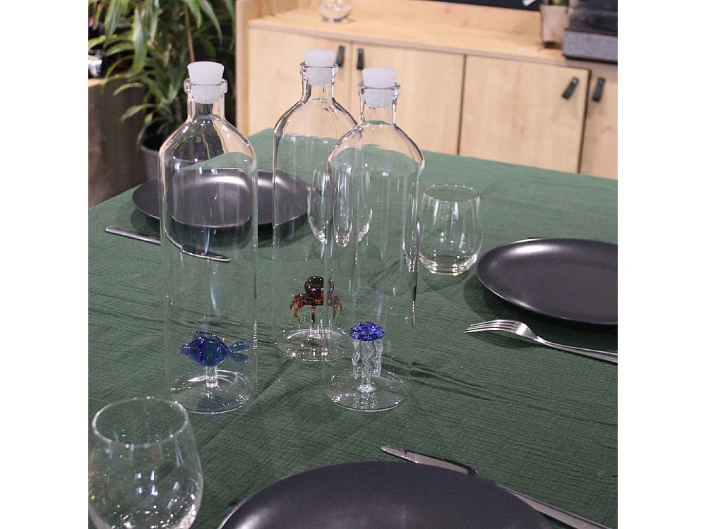 Bouteille décorative en verre Atlantis 1.2 L Poisson
