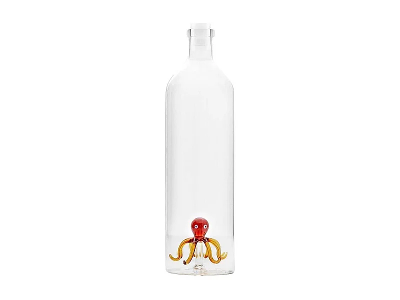 Bouteille décorative en verre Atlantis 1.2 L Pieuvre
