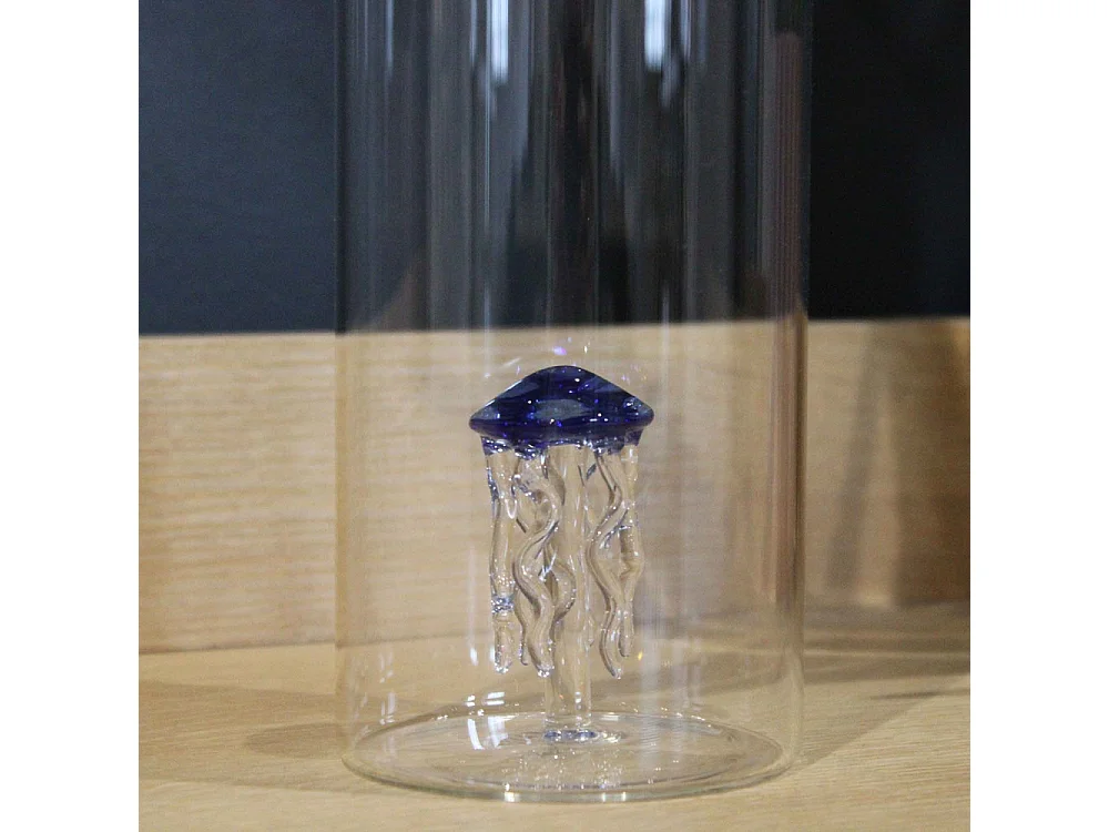 Bouteille décorative en verre Atlantis 1.2 L Méduse