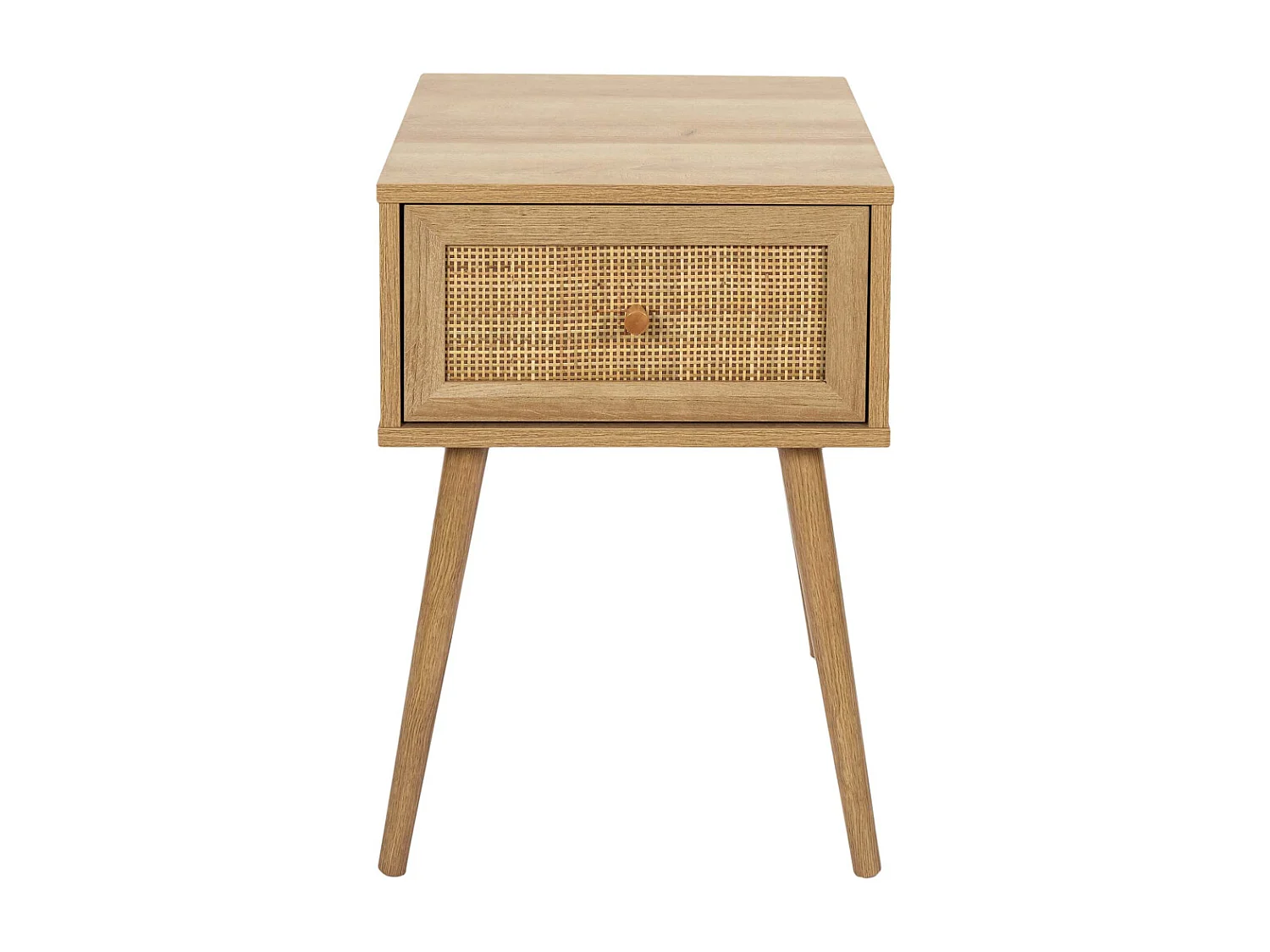 Chevet en bois 1 tiroir Bali (Lot de 2)