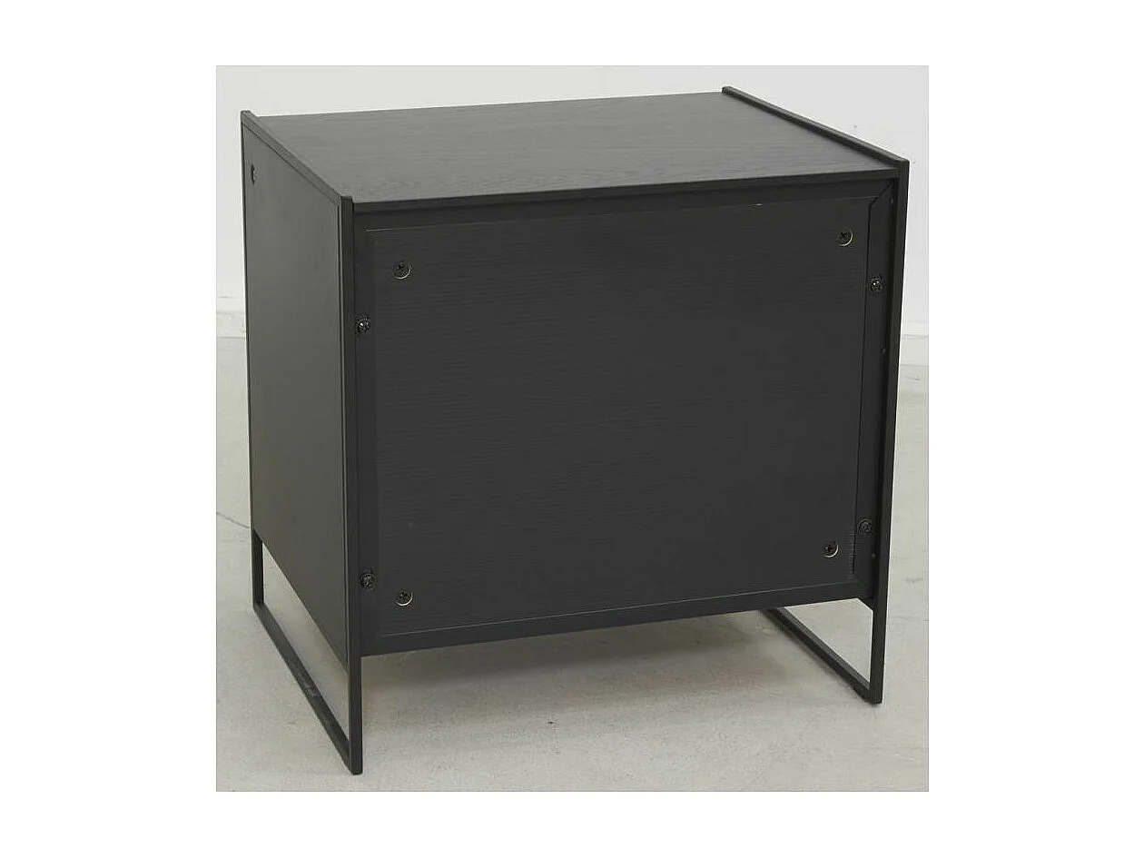 Table de nuit en pin recyclé REWOOD