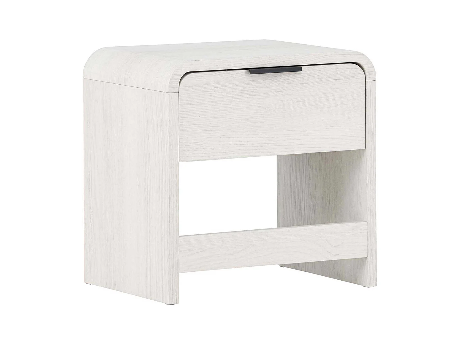 Table de Chevet Design "Lyngdal" 40cm Blanc