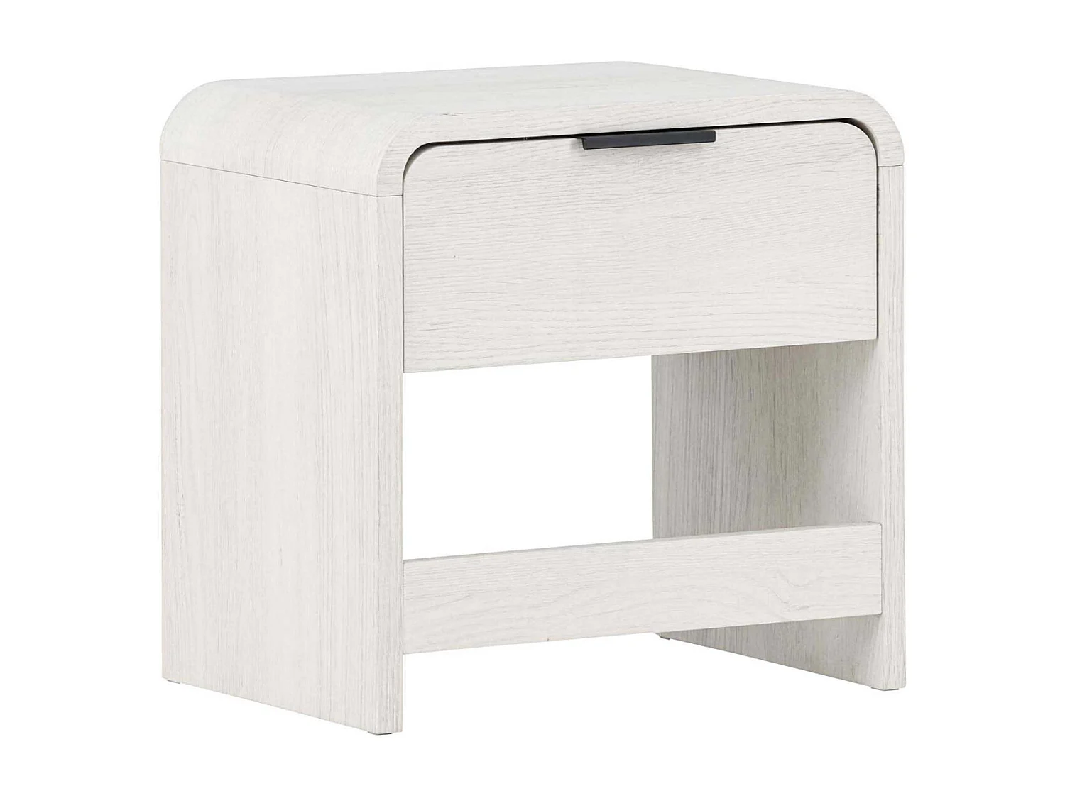 Table de Chevet Design "Lyngdal" 40cm Blanc