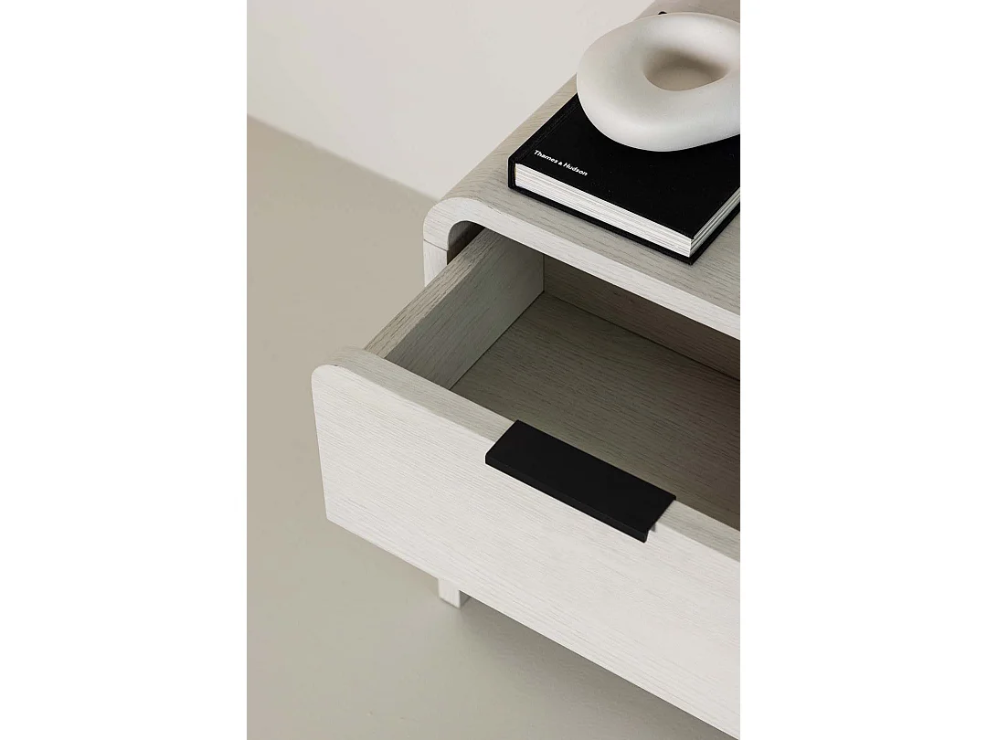Lyngdal table de nuit whitewash.
