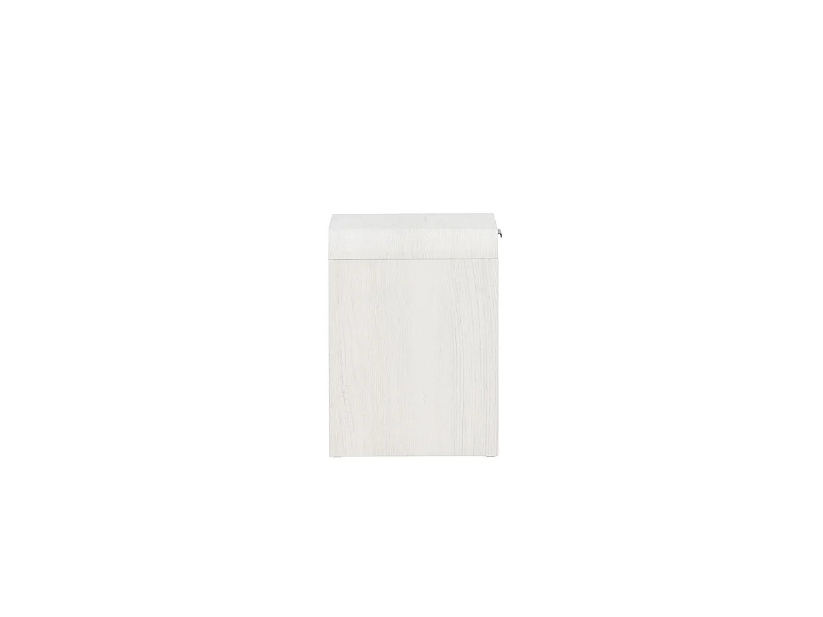 Table de Chevet Design "Lyngdal" 40cm Blanc
