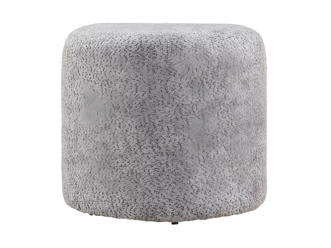 Kauf Unique Peg Pouf Ø46cm grau