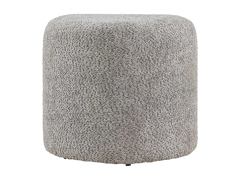Pouf Peg Ø46cm grigio.