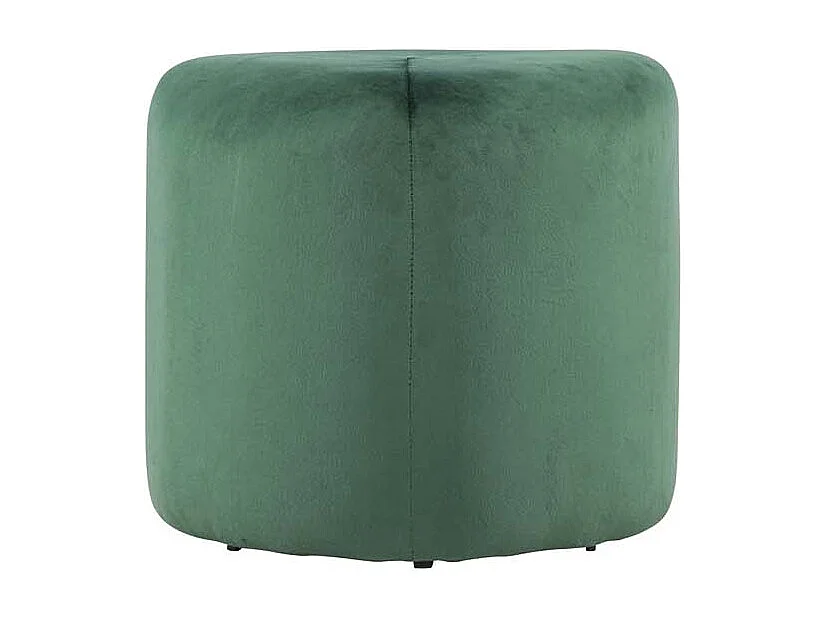 Peg poef Ø46cm velours groen.