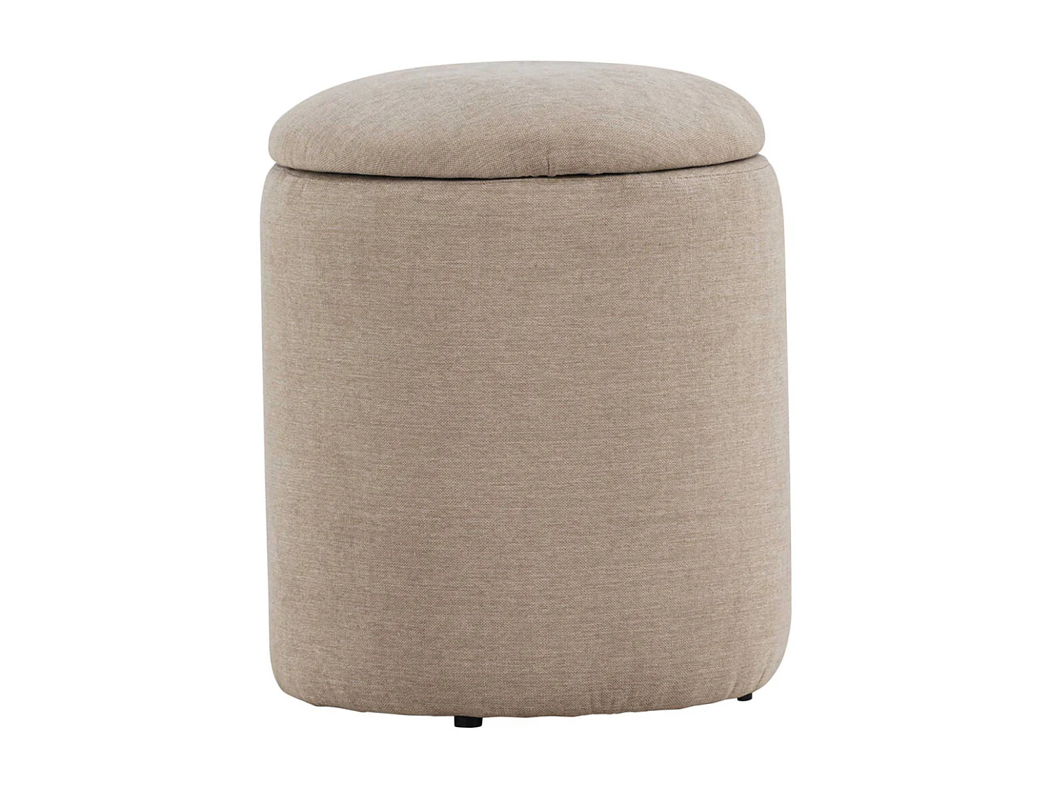 Limpen Pouf Ø32cm beige.
