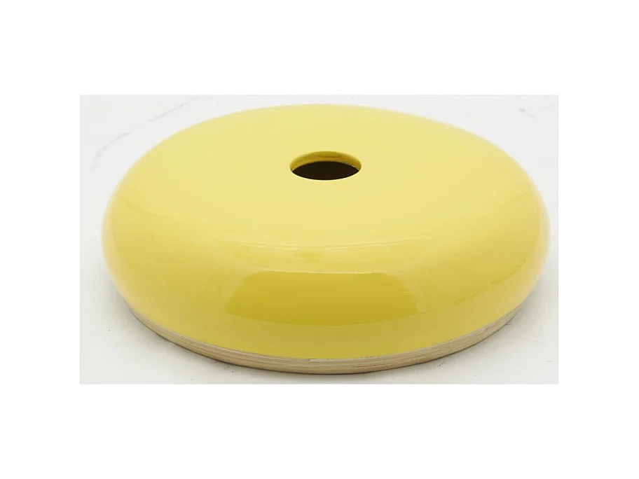 Abat-jour luminaire en bambou laqué