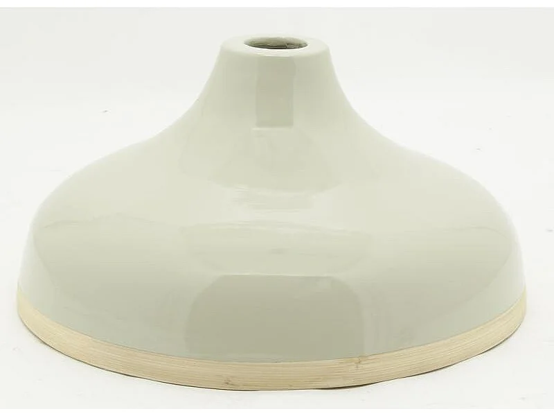 Abat-jour luminaire en bambou laqué