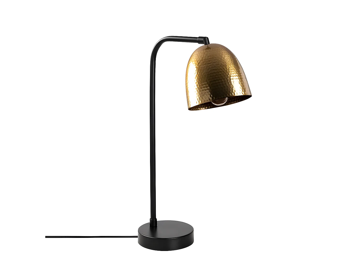 Asney tafellamp vintage stijl met verstelbare kap in reliëf 1xE27 - Vintage