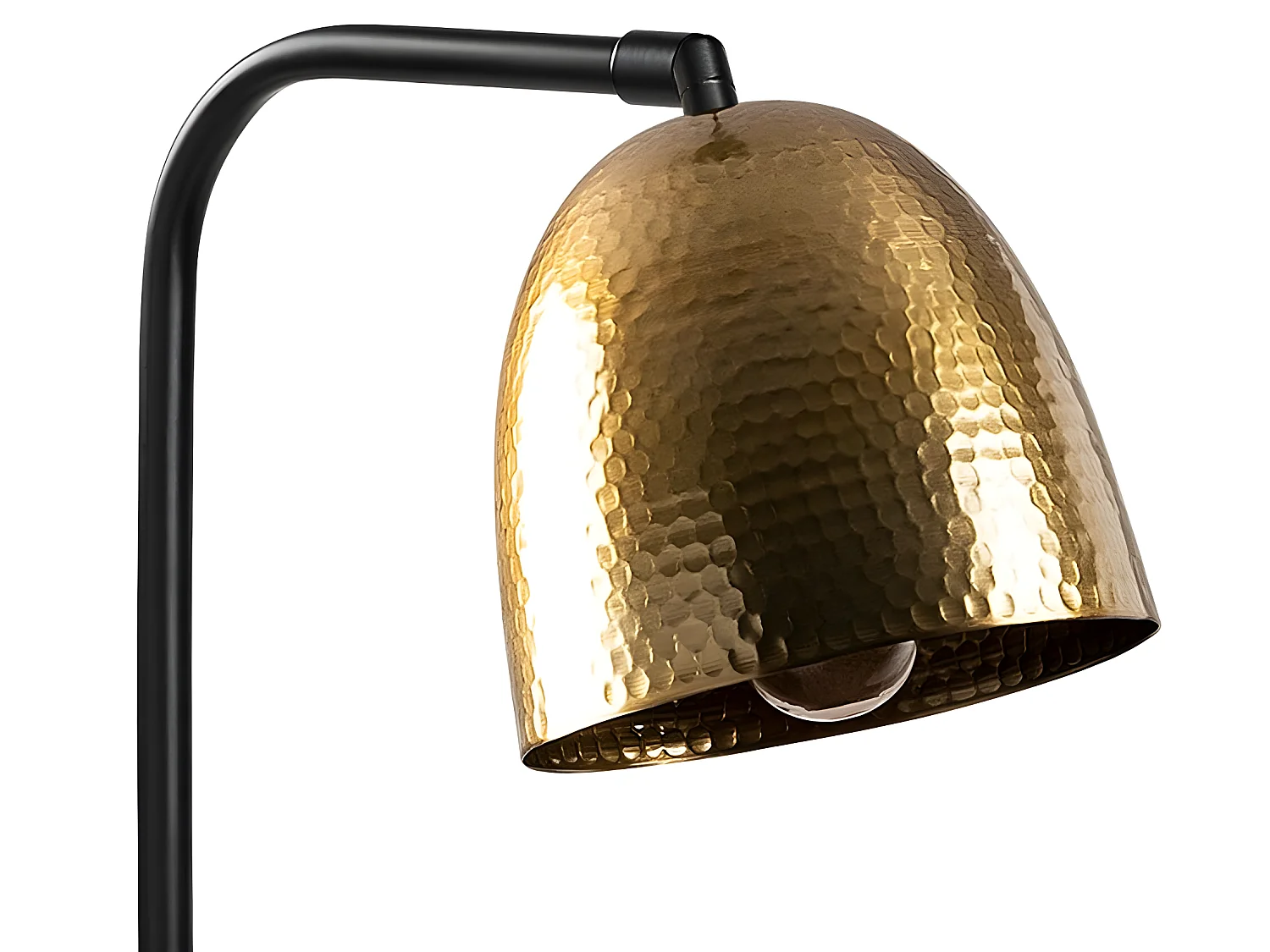 Asney tafellamp vintage stijl met verstelbare kap in reliëf 1xE27 - Vintage