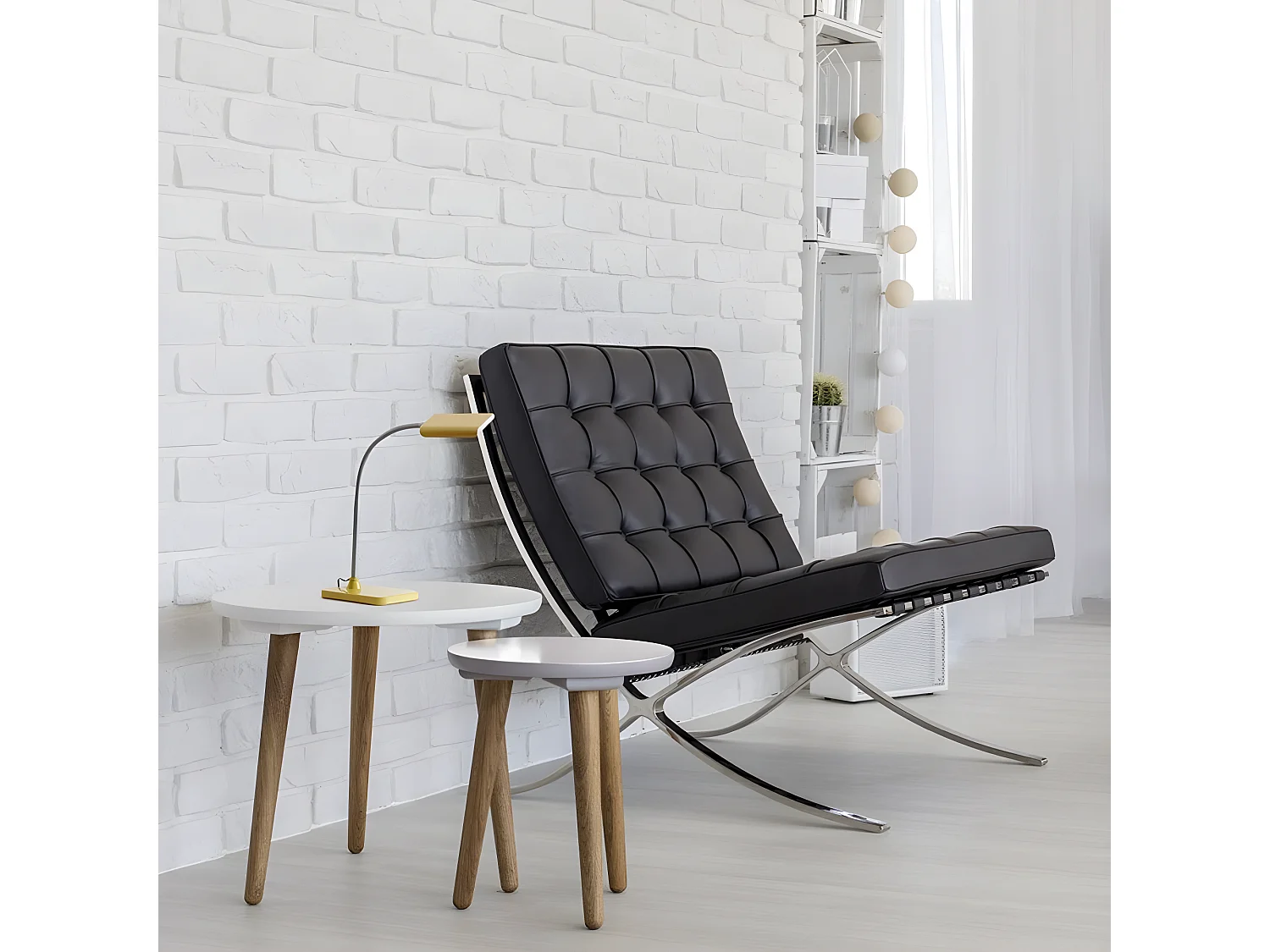 Schreibtischlampe Amidala LED 3W 5000K 200lm mit flexibler Struktur - Gelb