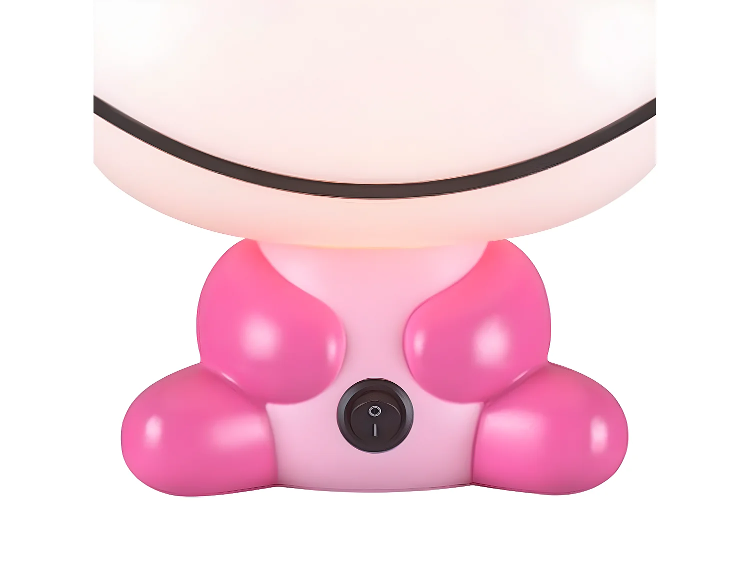 Lampe à poser enfant en forme de grenouille 1xE14 -Rose