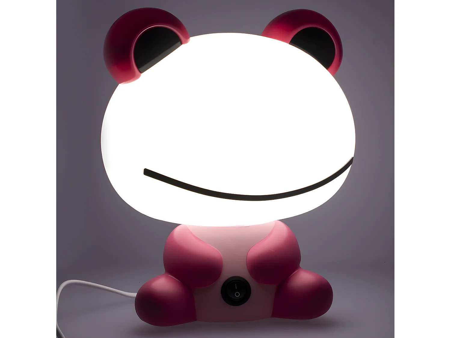 Lampe à poser enfant en forme de grenouille 1xE14 -Rose