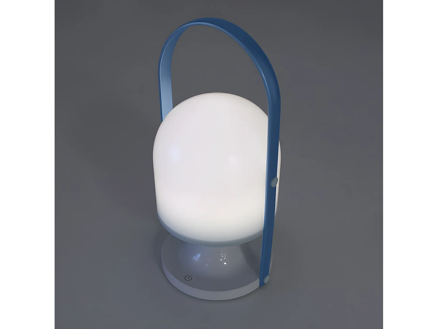 Lámpara de mesa portátil LED Laberis 2,5W 120lm 3000K con forma de de seta - Azul