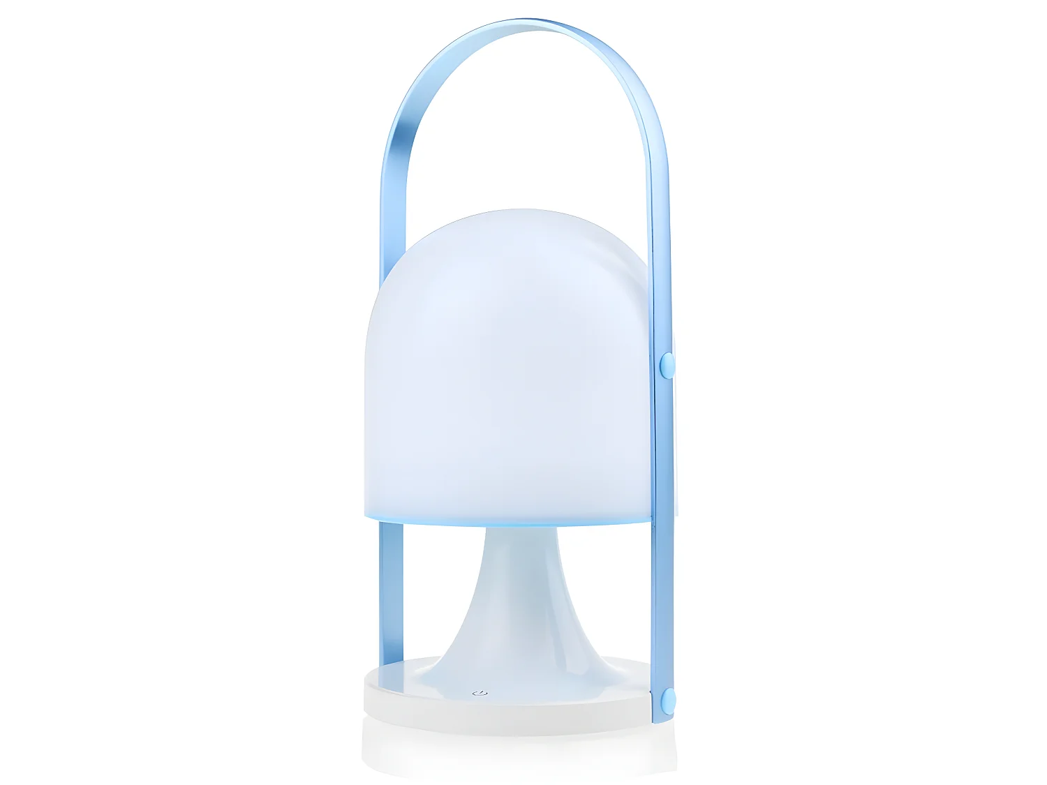Lampada da tavolo portatile a LED Laberis 2.5W 120lm 3000K a forma di fungo - Blu