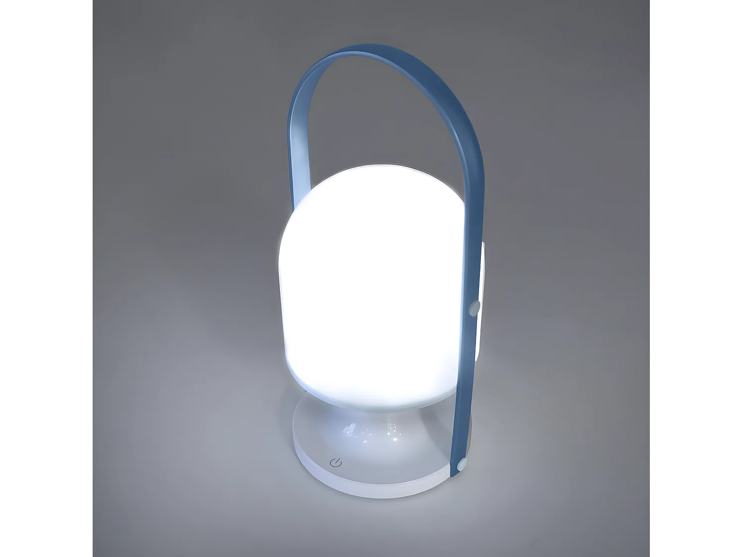 Lampada da tavolo portatile a LED Laberis 2.5W 120lm 3000K a forma di fungo - Blu