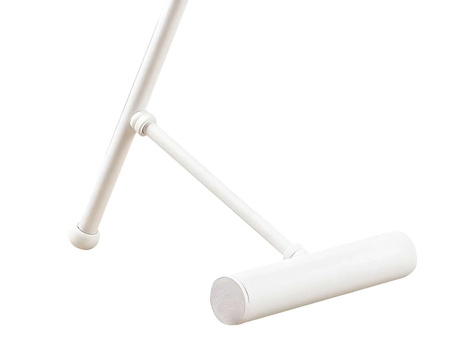 Candeeiro de mesa Birdie estilo nórdico com esfera transparente 1xE27 - Branco e Cobre