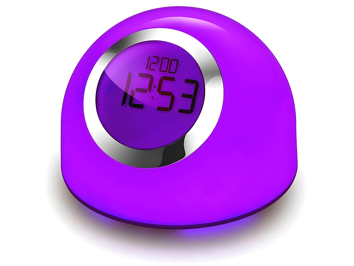 Candeeiro de mesa LED RGB 4.5W 6000K 150lm com forma esférica - Branco