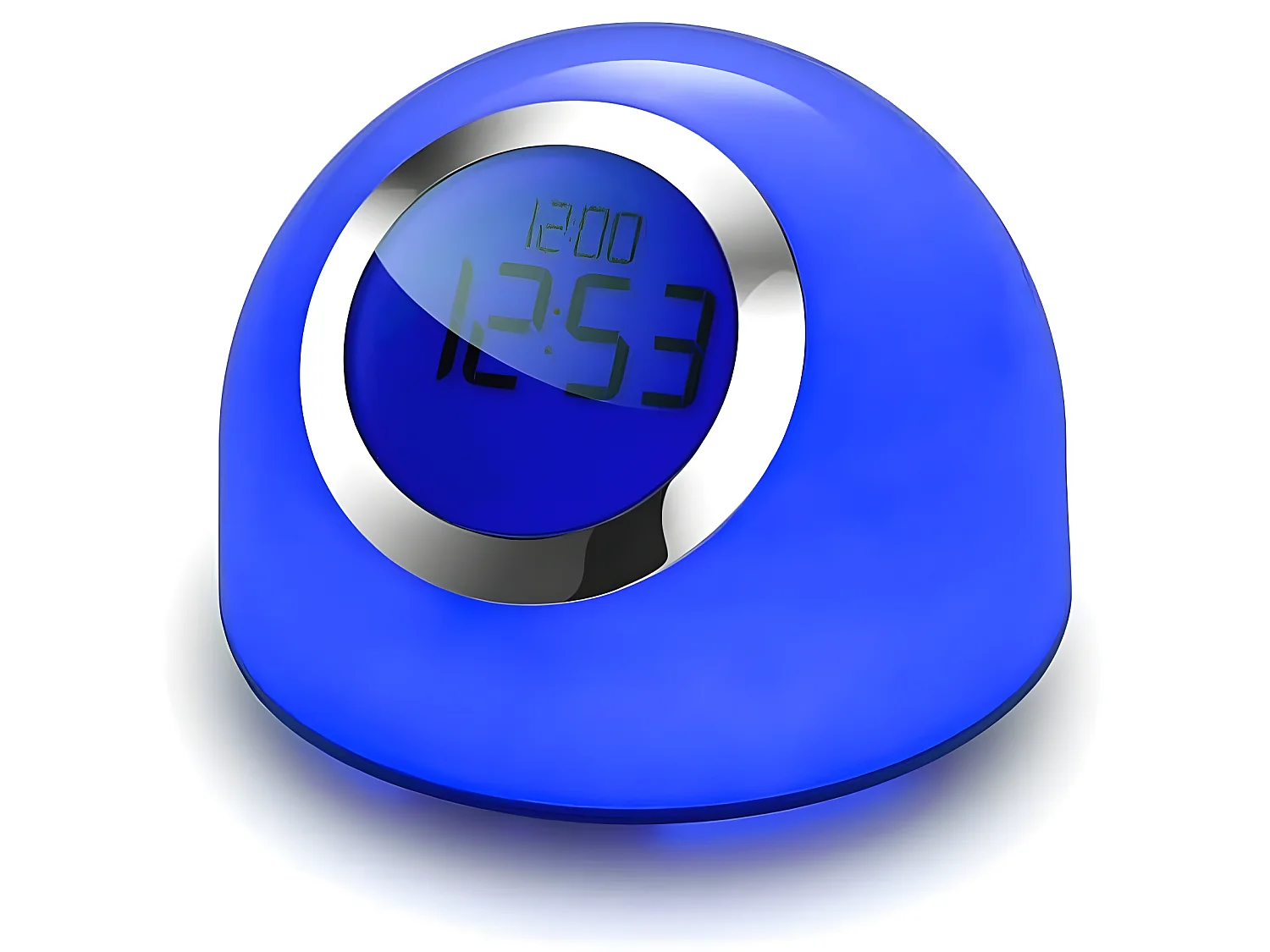 Candeeiro de mesa LED RGB 4.5W 6000K 150lm com forma esférica - Branco