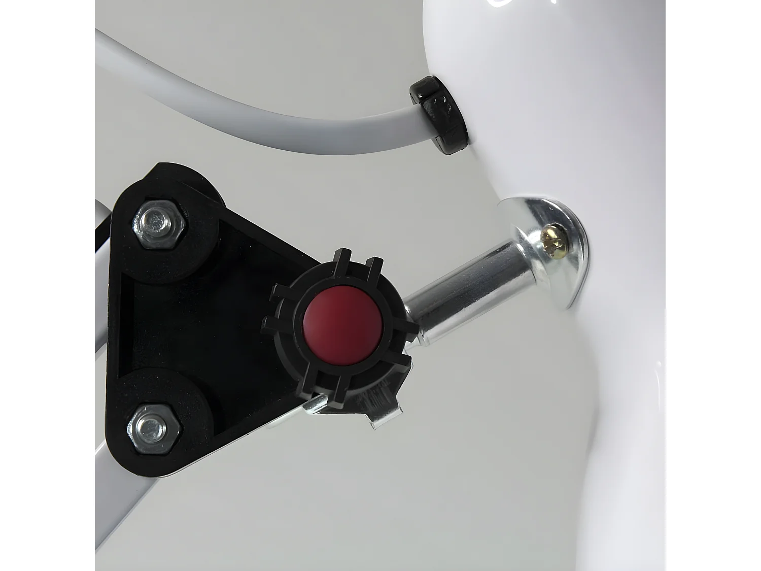 Lampe de bureau articulée Avati avec structure en métal 1xE27 - Blanc