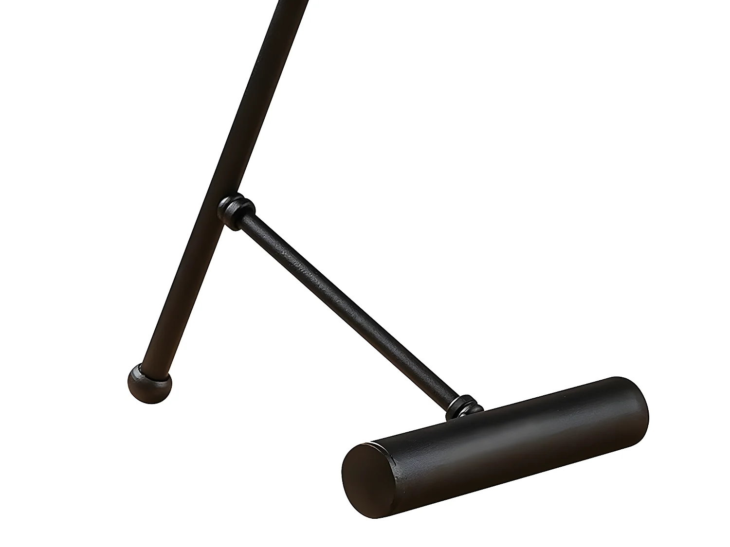 Lampada da tavolo Birdie in stile nordico con sfera trasparente 1xE27 - Nero e Rame