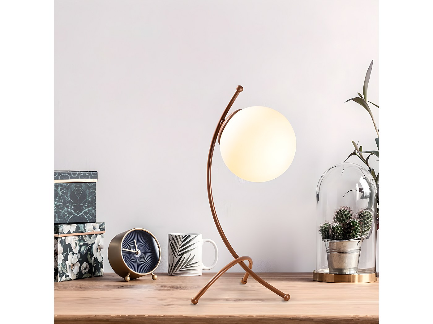 Lampe de chevet en verre soufflé • Ma Lampe de Chevet