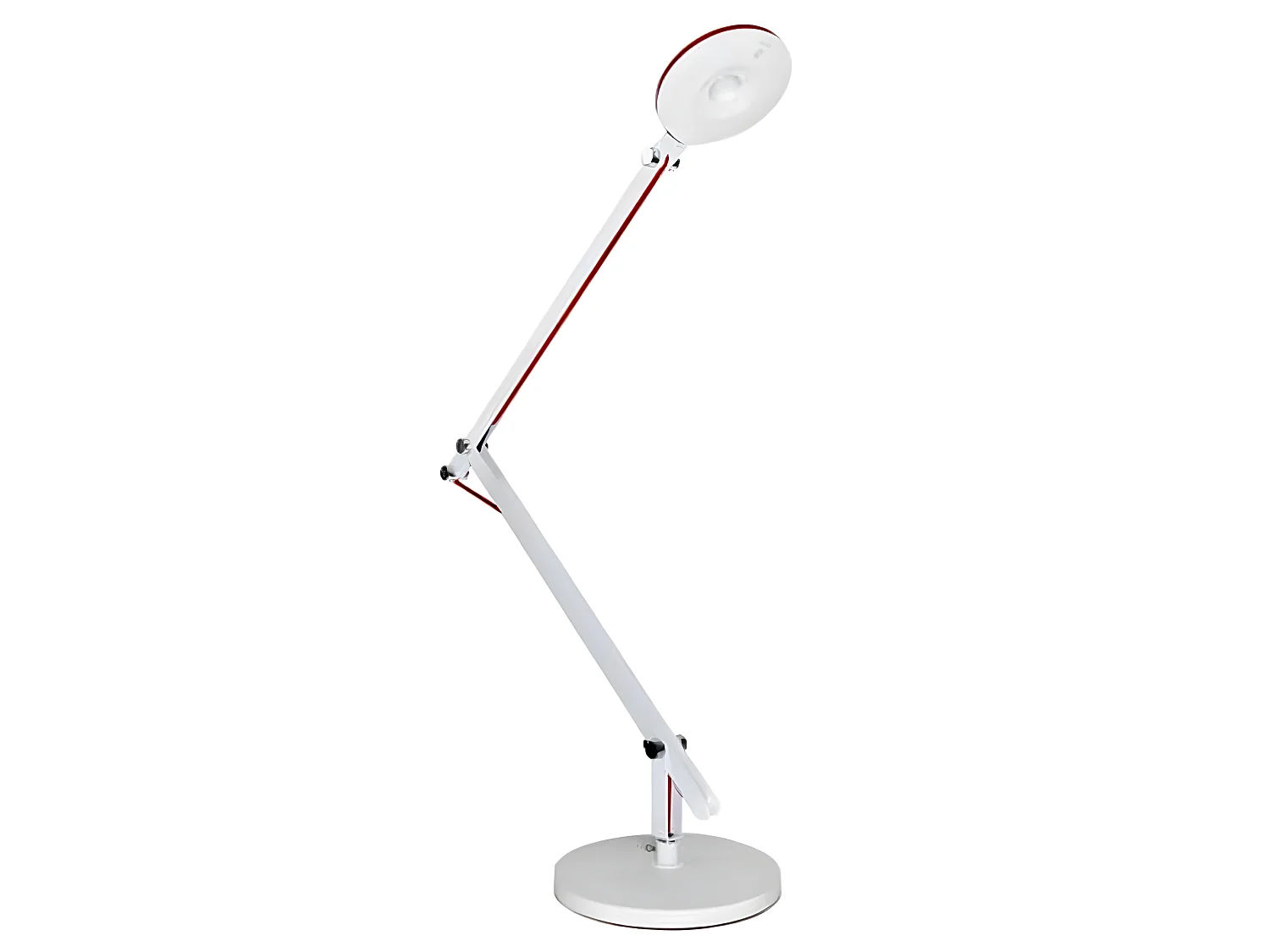 Litrobo 6W 540lm 4000K LED flexo met verstelbare ronde of klemvormige voet - Wit