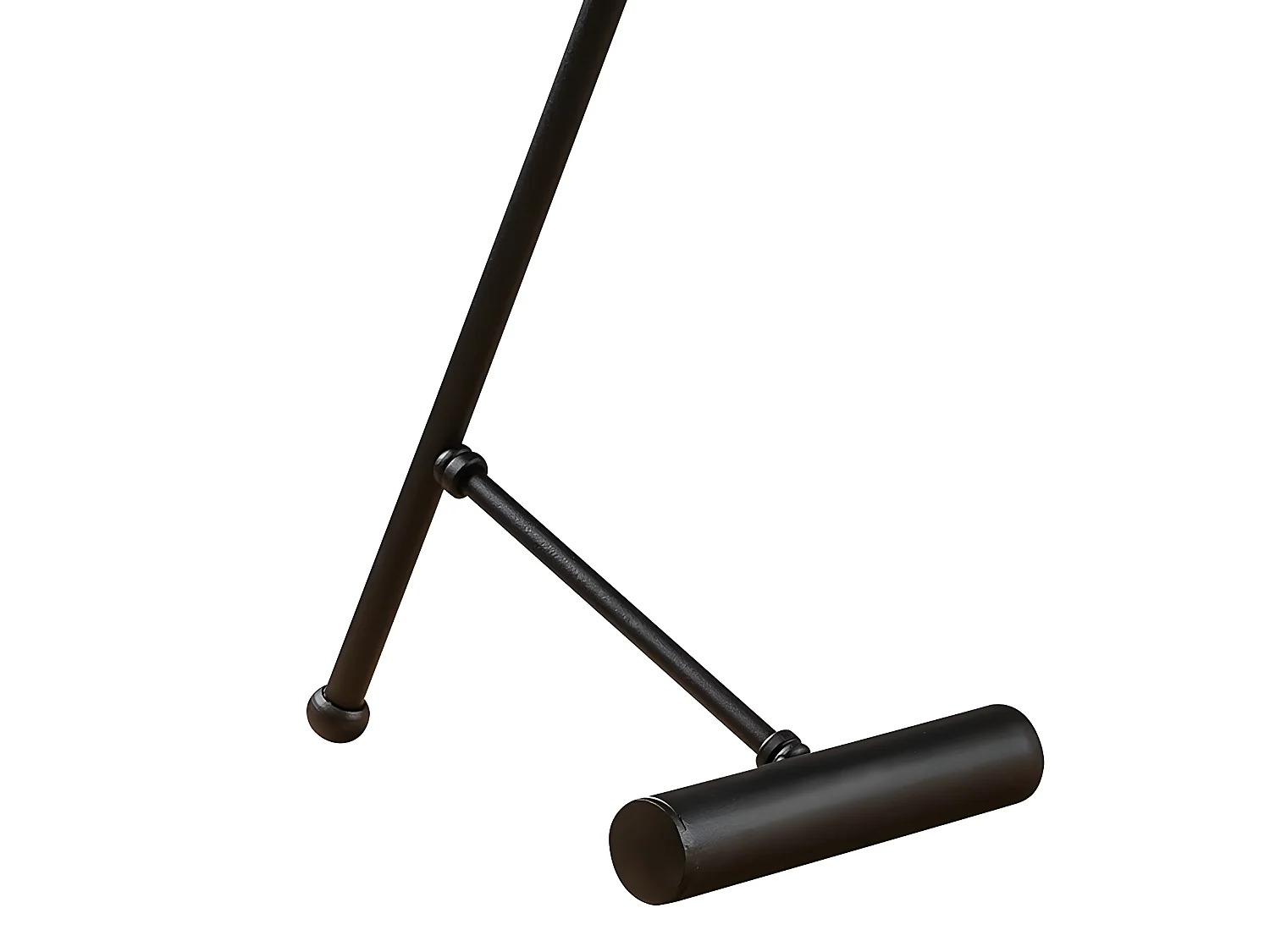 Lámpara de mesa Birdie estilo nórdico con esfera de cristal 1xE27 - Negro y Cobre