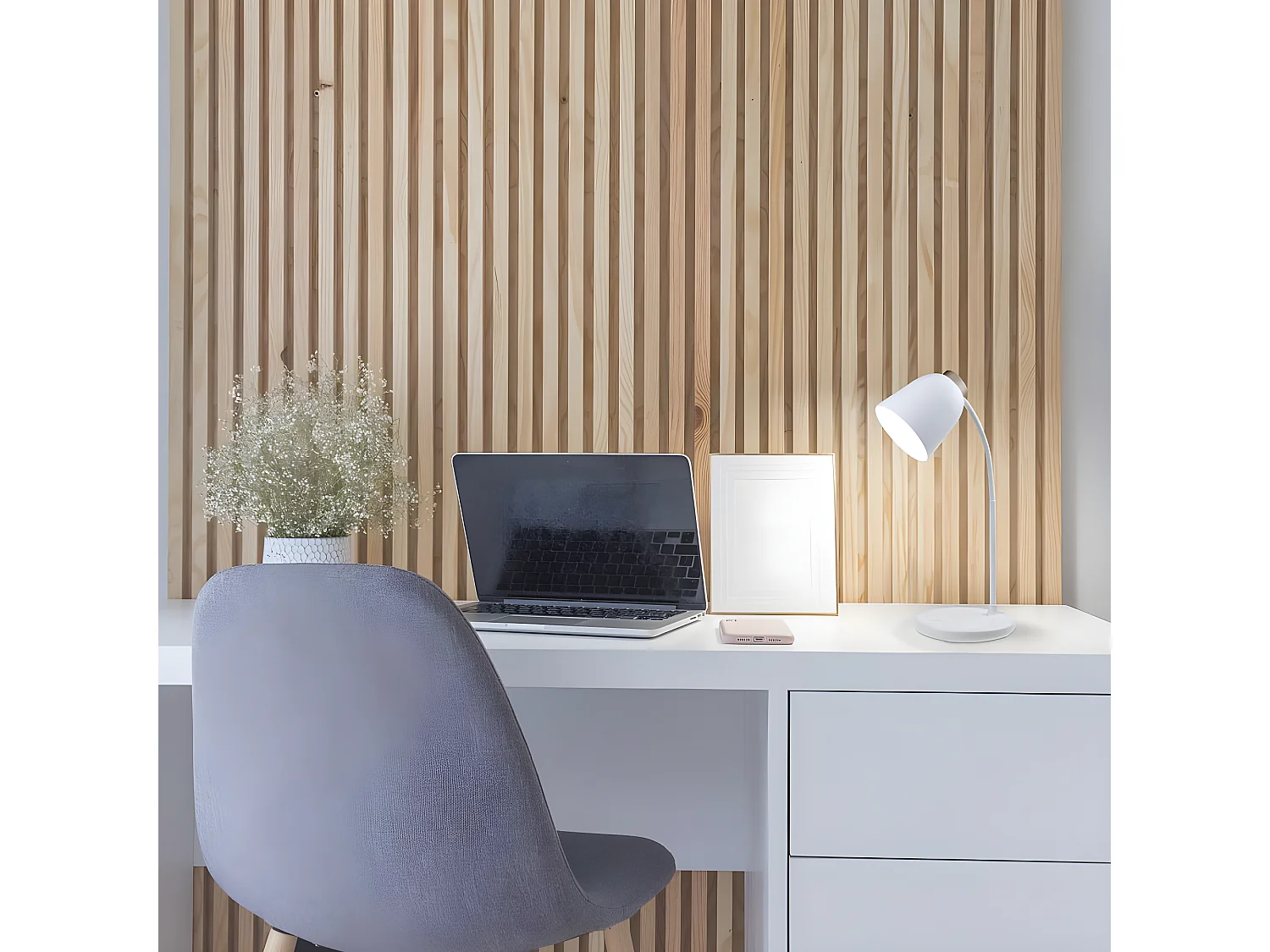 Lámpara de escritorio portátil LED Tale 4W CCT Regulable Dim - Blanco