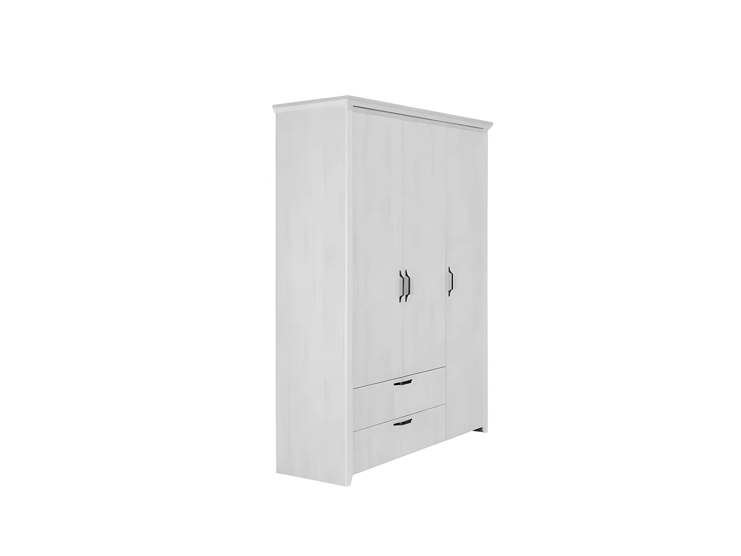 Kleiderschrank Rustic M (166cm)