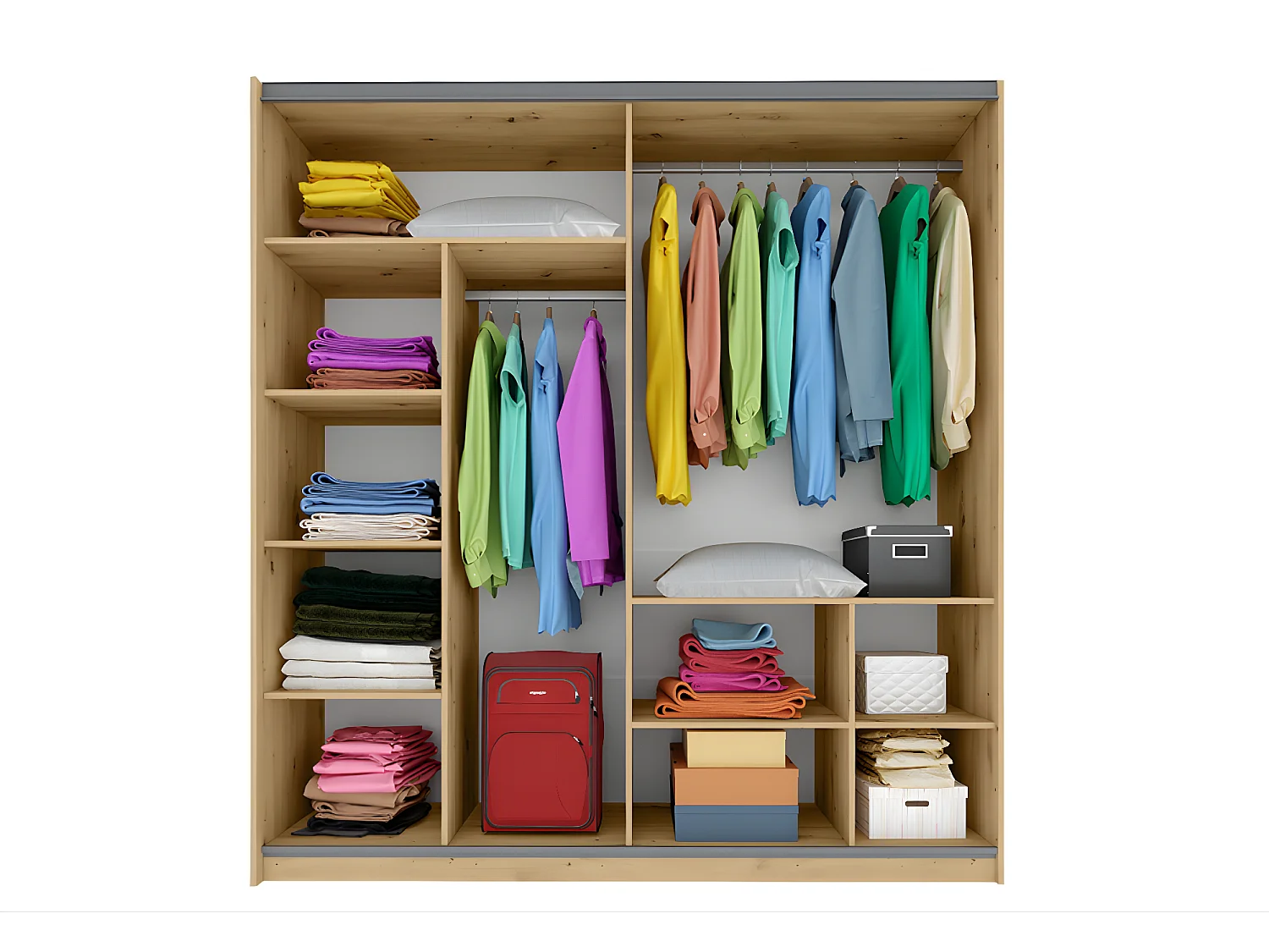 Kleiderschrank Ravana (200cm)