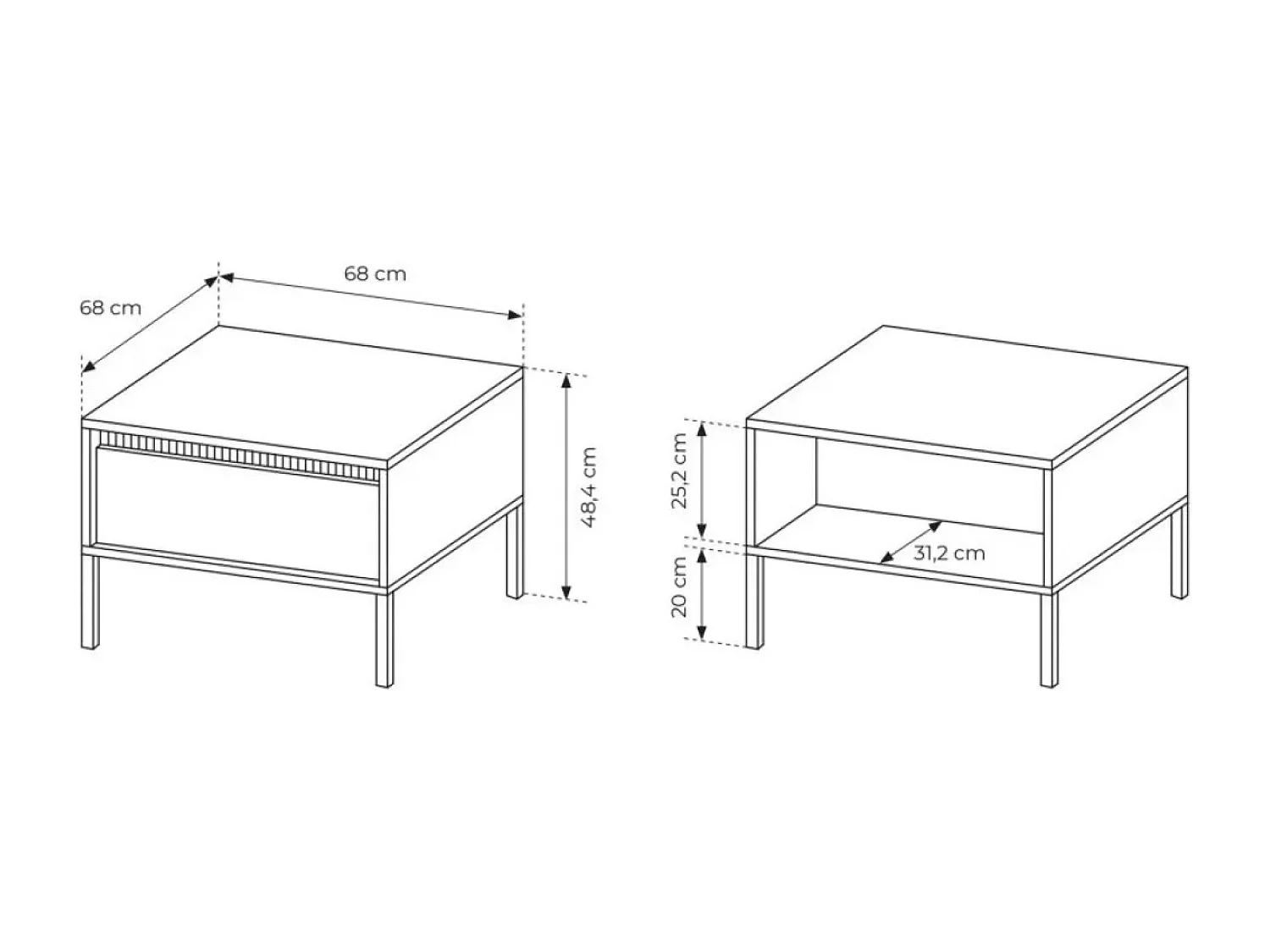 Kleiderschrank Iva Premium M (120cm)