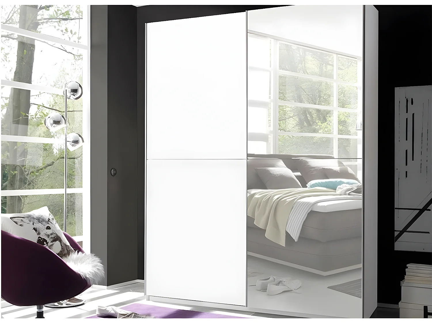 Kleiderschrank Vait W (170cm)