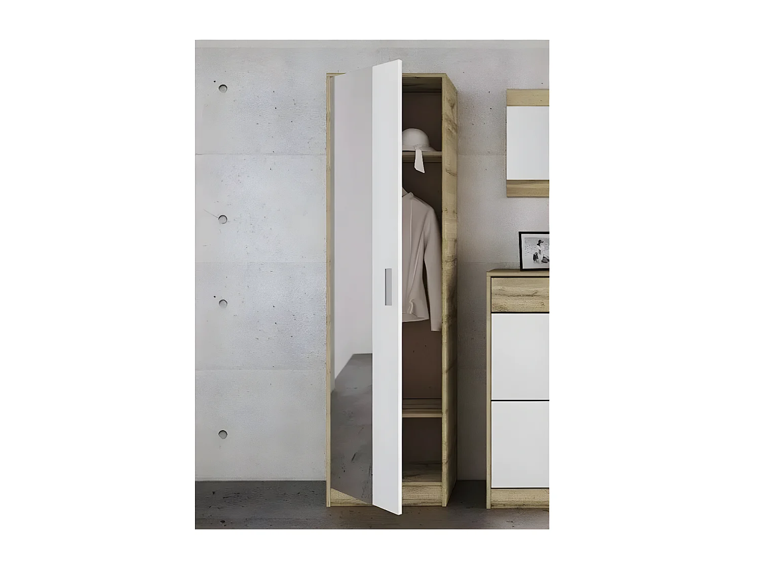 Kleiderschrank Katja (50cm)