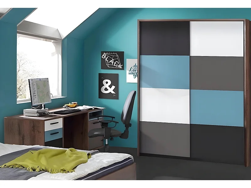 Kleiderschrank Raven (170cm)