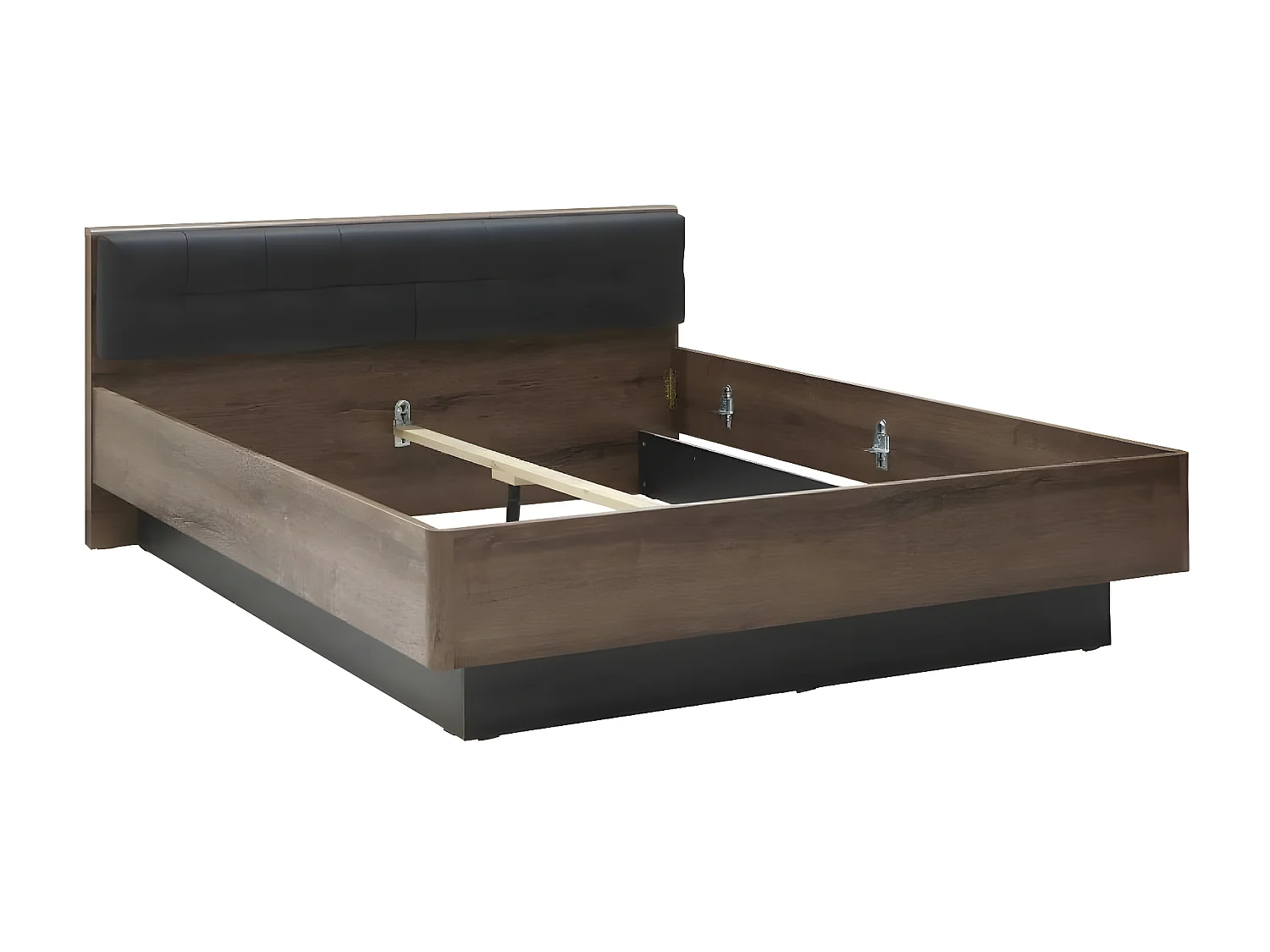 Lit Braveno/180x200/Marron&Noir