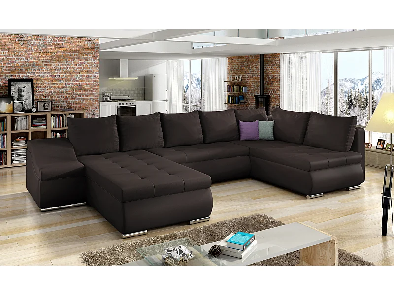 Bett King S (140x200)/Stoff-Beige