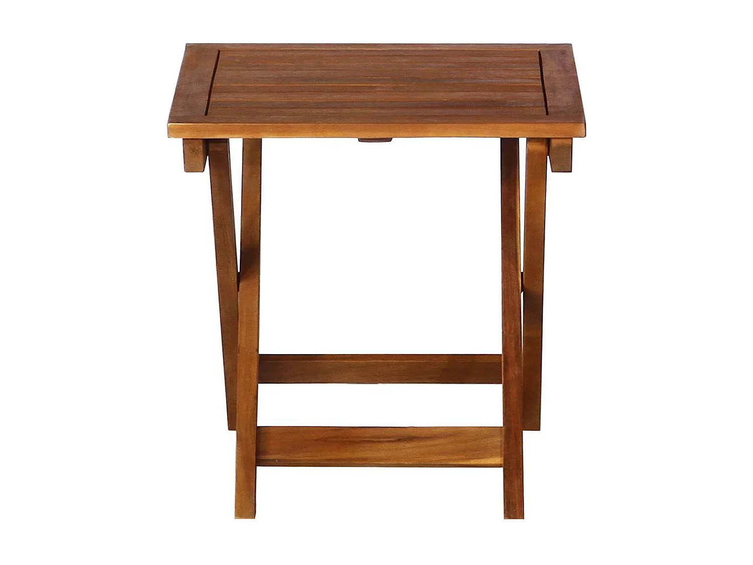 Ligbedden 2 st met tafel en kussens massief acaciahout