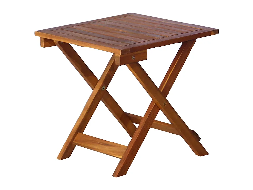 Tumbonas 2 unidades con mesa y cojines madera maciza de acacia