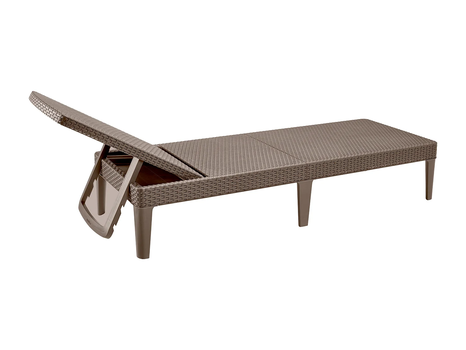 Leżak ogrodowy Keter Jaipur 58 x 151 cm, cappuccino