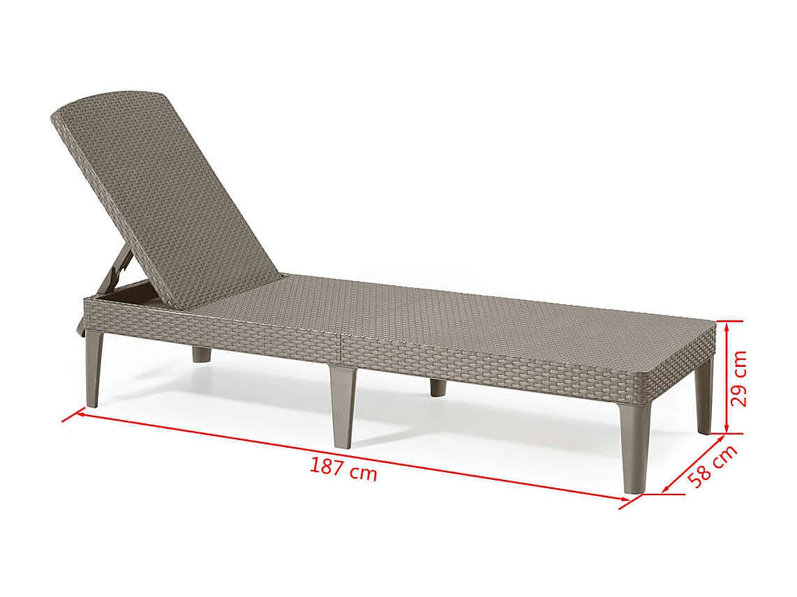 Chaise longue Jaipur Cappuccino 235163