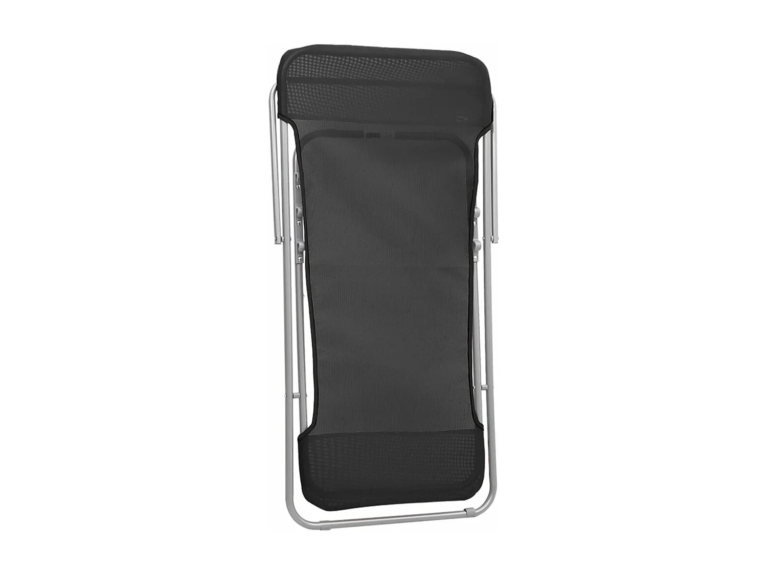 Chaises plage pliantes lot de 2 textilène acier enduit poudre